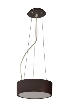 Lampa wisząca Ringo metalowa brązowa okrągła do salonu 1x32W G10Q