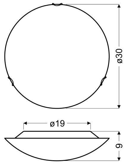 Lampa Sufitowa Candellux Astro 13-49735 - detale