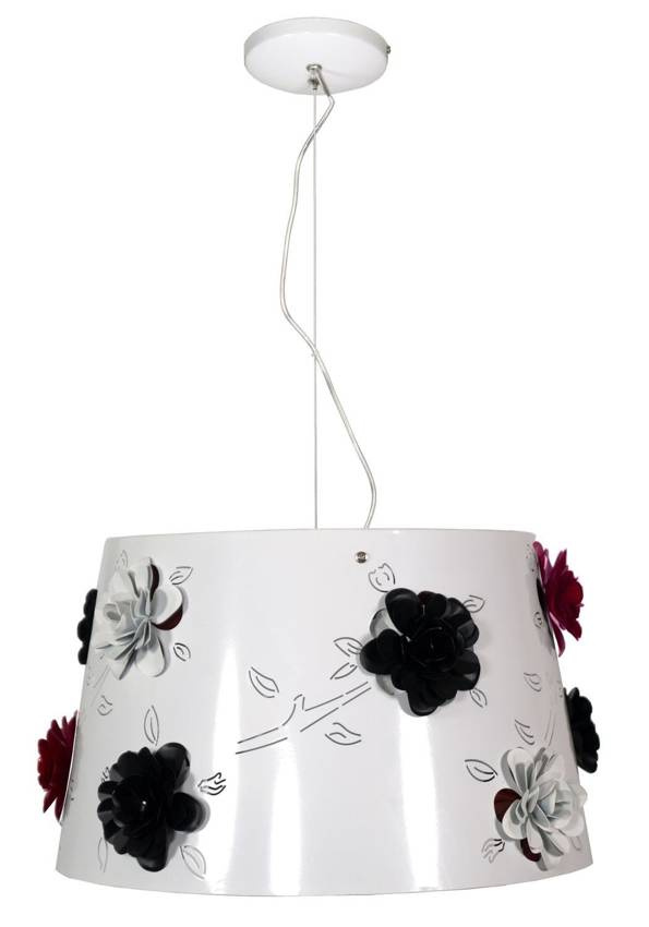 Lampa sufitowa wisząca Rosa w aranżacji