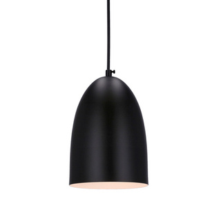 Lampa wisząca Icaro czarna metalowa pojedyncza do salonu i jadalni E27