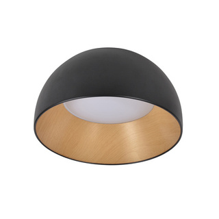Plafon LED Liguria okrągły do łazienki 35 cm 4000K czarny