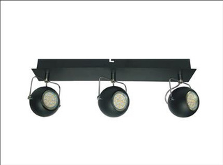Lampa sufitowa Tony listwa regulowana 3-punktowa metalowa LED