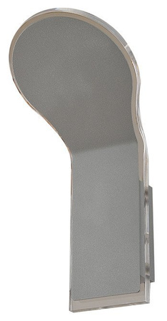 Kinkiet Vilana szary nowoczesny led do salonu zintegrowany Candellux