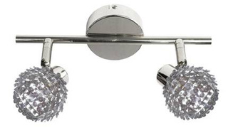 Lampa sufitowa Roy listwa regulowana 2-punktowa LED