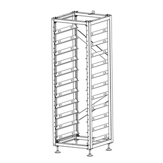 Magazyn energii RACK - 3U-LRACK DO 11 MODUŁÓW DEYE BOS-A LiFePO4 zewnętrzny modułowy