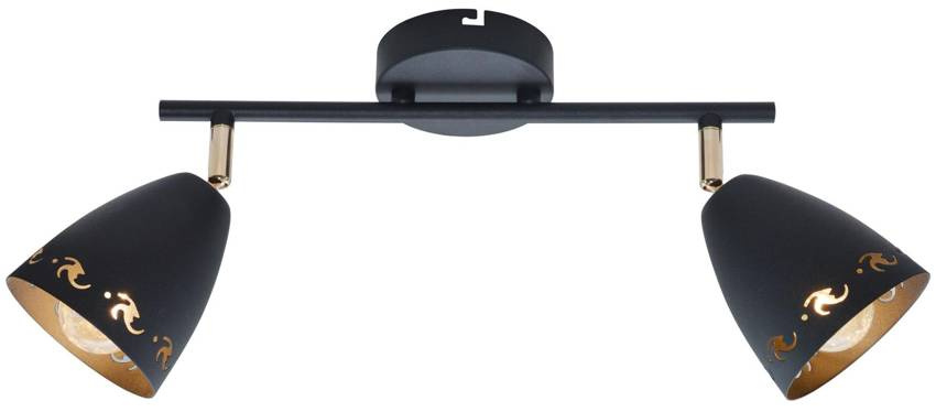 Lampa sufitowa Coty listwa regulowana 2-punktowa do korytarza