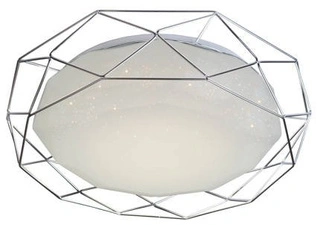 Plafon LED Sven okrągły 43 cm 4000K srebrny Candellux