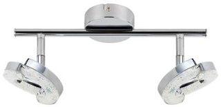 Lampa sufitowa Morris listwa regulowana 2-punktowa LED