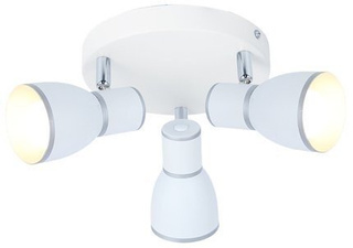 Lampa sufitowa Fido reflektor regulowana 3-punktowa do salonu