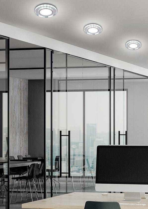 Oprawa stropowa okrągła oczko białe LED SSP-26 Candellux 2273693 montaż