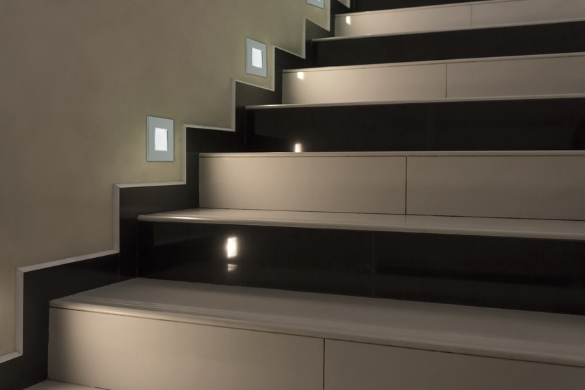 Oprawa schodowa kwadratowa chrom G4 MS-04 Candellux - detale produktu