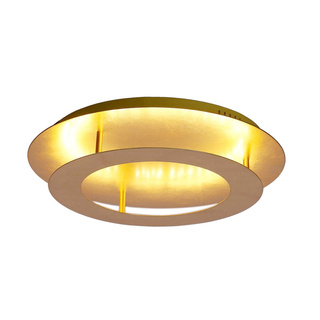 Plafon LED Merle okrągły 40 cm 3000K złoty IP20