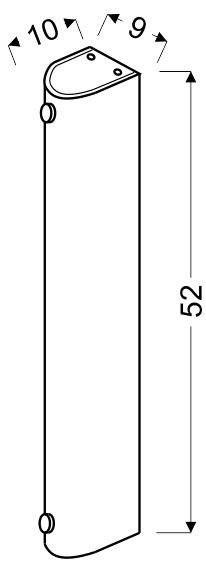 Kinkiet łazienkowy Abrego Candellux w aranżacji