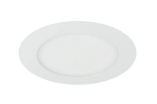 Lampa wpuszczana okrągła biała LED zintegrowany 14,7 cm