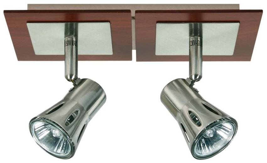 Lampa sufitowa Candellux spot regulowana 2-punktowa do salonu