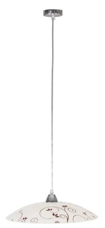 Lampa wisząca Young szklana z kloszem do salonu i jadalni 1xE27