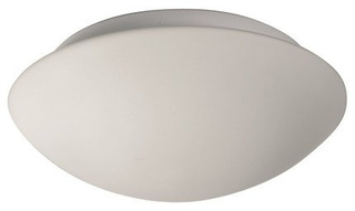 Plafon Nina okrągły biały szklany 17,5 cm do łazienki E27 Candellux