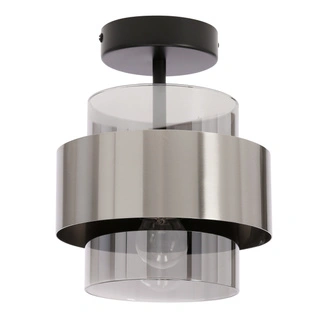 Lampa sufitowa Spiega ze szklanym kloszem 1-punktowa do salonu