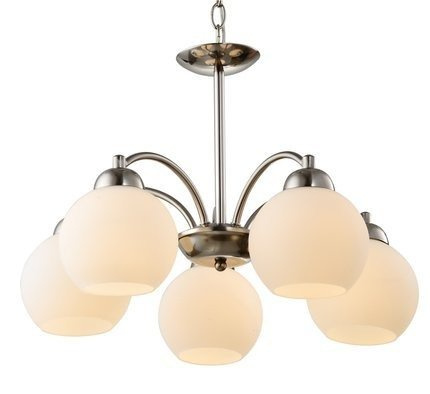 Lampa sufitowa zwis 5X60W E27 satyna TOBAGO 35-25463