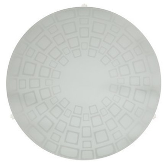 Plafon Ingrid okrągły biały 30 cm do salonu kuchni i łazienki