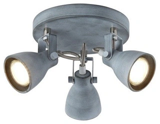 Lampa sufitowa Ash reflektor regulowana 3-punktowa metalowa