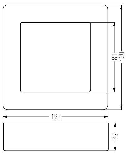 Oprawa Stropowa Candellux 2263779 SPN-06 IP20 LED zbliżenie