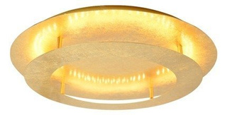 Plafon LED Merle okrągły 50 cm 3000K złoty IP20