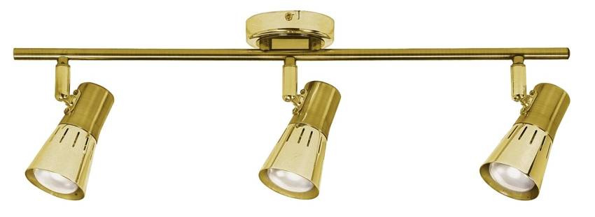 Lampa sufitowa ARENA listwa regulowana 3-punktowa do salonu metalowa