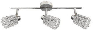 Lampa sufitowa YORK listwa regulowana 3-punktowa do salonu metalowa