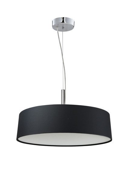 Lampa wisząca okrągła czarna regulowana 3x60W Blum Candellux 31-47311