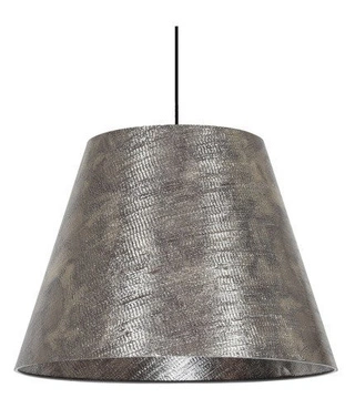 Lampa wisząca z abażurem Platino nowoczesna pojedyncza złota do salonu