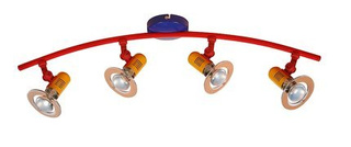 Lampa sufitowa Baby listwa regulowana 4-punktowa do salonu