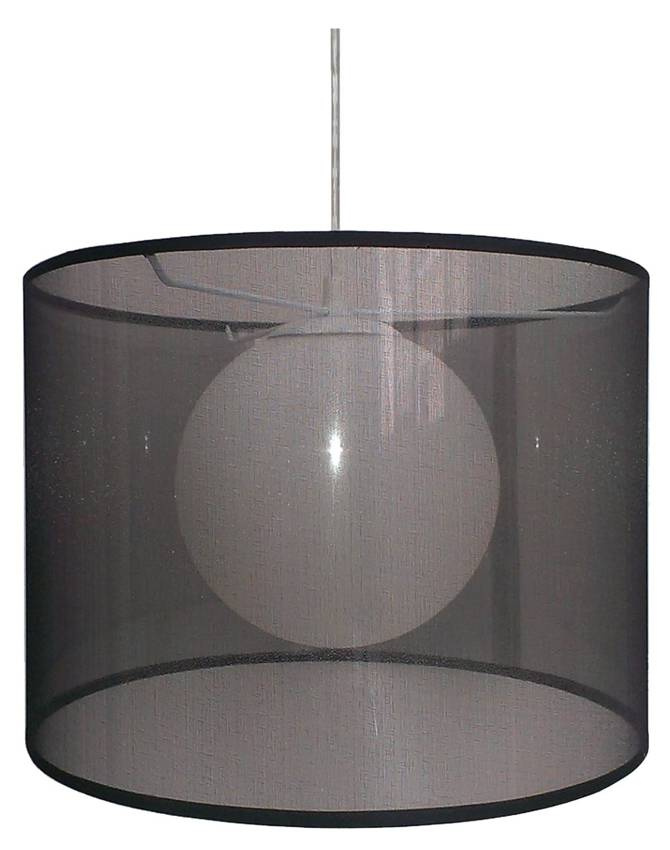 Lampa wisząca z abażurem Chicago nowoczesna do salonu i sypialni