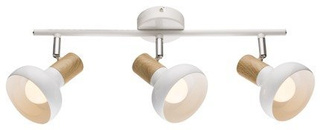 Lampa sufitowa PUERTO listwa regulowana 3-punktowa metalowa