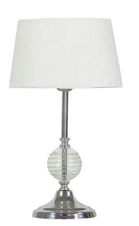 Lampka nocna Fero nowoczesna metalowa z abażurem E27