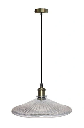 Lampa wisząca Chester szklana do salonu i kuchni 1-punktowa 30 cm E27