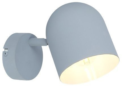 Lampa ścienna kinkiet 1X40W E27 szary mat AZURO 91-63205