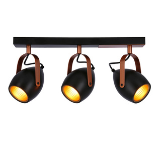Lampa sufitowa Anica listwa regulowana 3-punktowa metalowa