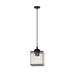 Lampa wisząca Glassia pojedyncza z kloszem akrylowym do salonu E27