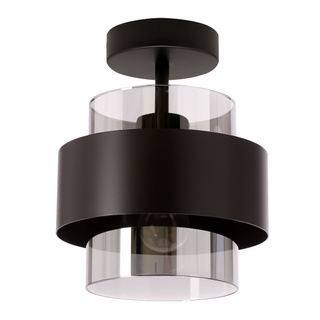 Lampa sufitowa Spiega ze szklanym kloszem 1-punktowa do salonu