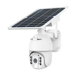 1080P Kamera zewnętrzna WiFi SMART z panelem solarnym / Sensor / IP65 / biała
