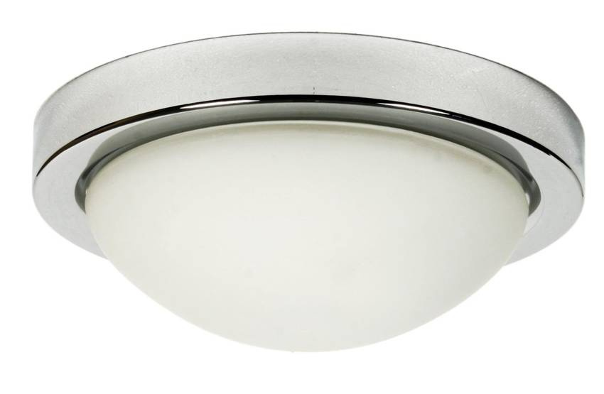 Plafon Roda do łazienki 28 cm srebrny E27 Candellux
