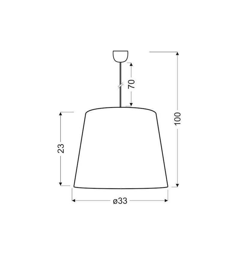 Lampa sufitowa wisząca SANDY 31-29850 detale