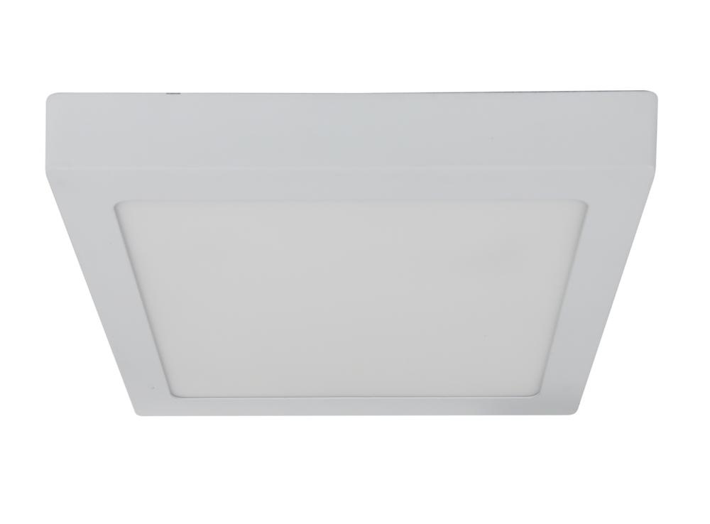 Lampa wpuszczana kwadratowa LED biała minimalistyczna