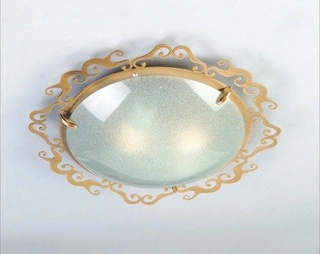 Plafon Casablanca okrągły 50 cm brązowo-miedziany E27 Candellux