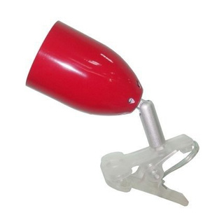 Lampka nocna Led clip czerwona LED z klipsem zintegrowana LED