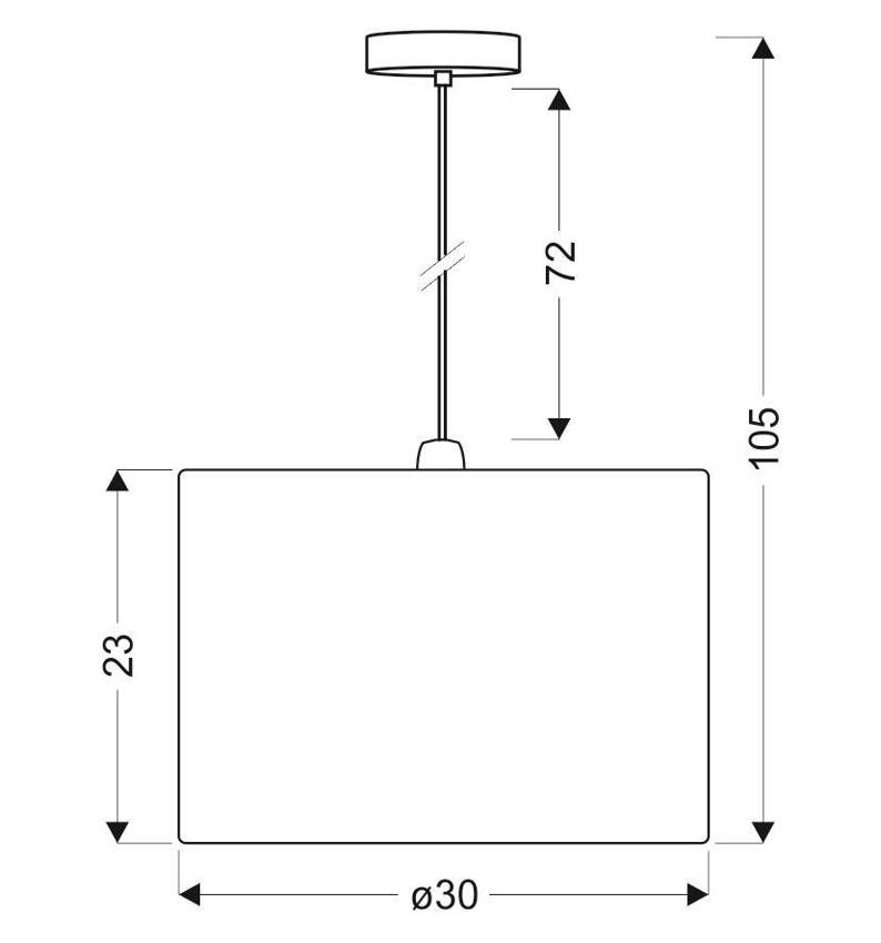 Lampa sufitowa wisząca SENECA 31-02969 aranżacja