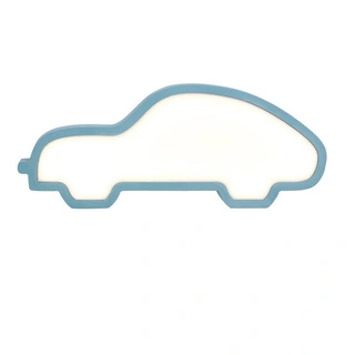 Lampka Car do pokoju dziecięcego nocna LED zintegrowana niebieska