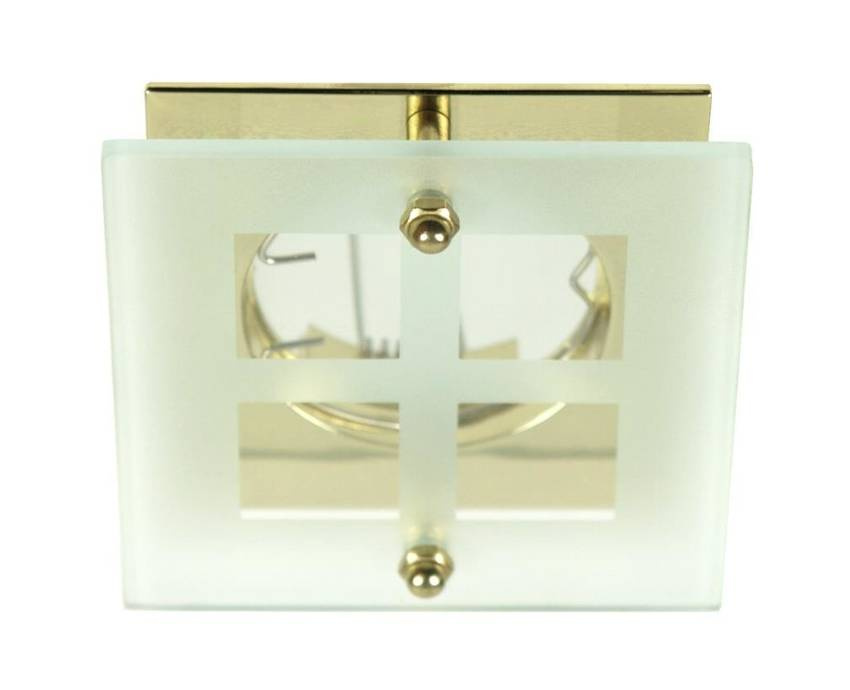 Oprawa stropowa kwadrat szkło złota SZ-06 2229104 Candellux