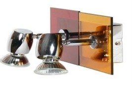 Lampa sufitowa Futura listwa regulowana 2-punktowa metalowa do salonu